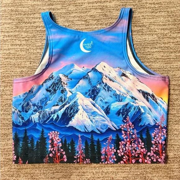 Rachel Pohl Artist Crop Tank Tops - Picture 4 of 8